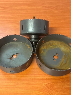 Hole saws used