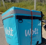 Wolt boxes like new, all together
