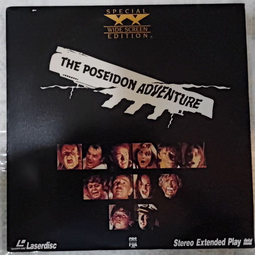 The Poseidon Adventure LaserDisc like new, action