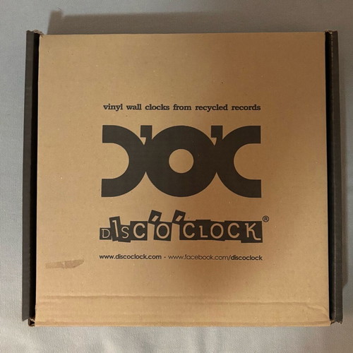 DOC vinyl wall clock new, earth theme