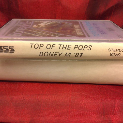 Boney M "Top Of The Pops" 1981 cassette used