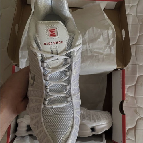 Nike Shox TL white sneakers