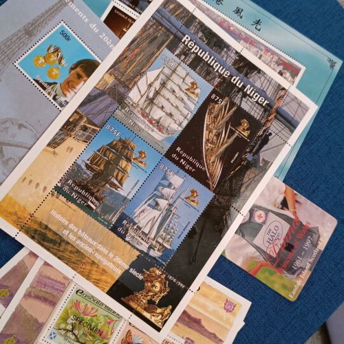 Ship postcard collection like new, rare