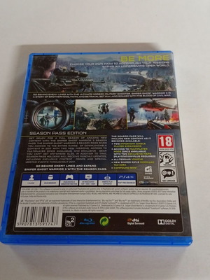 Sniper Ghost Warrior 3 PlayStation 4 like new