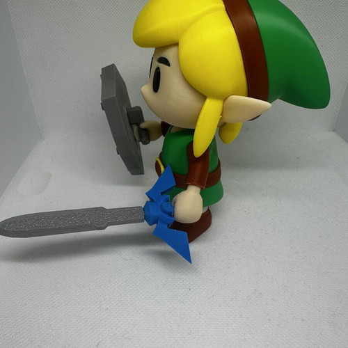 Link decorative figure from Legend of Zelda like new, 3D print