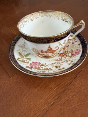 Royal Albert antique cup and saucer
