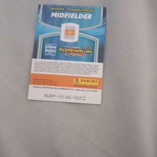Orbelin Pineda AEK 23/24 Panini Super League sticker