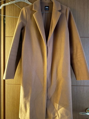 Camilo coat Zara brown like new, size XL