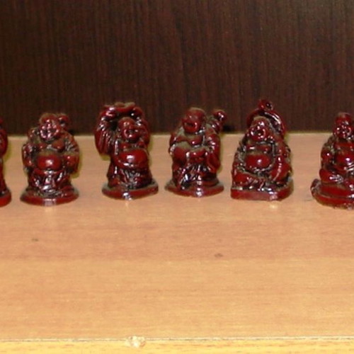 Feng Shui Buddhas set of 6 new