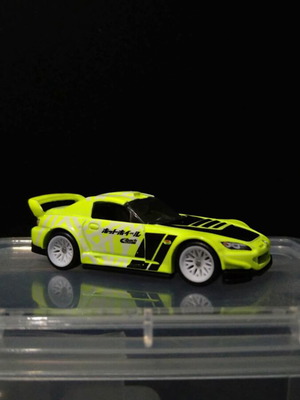 Hot Wheels Honda S2000 Neon Speeders like new with changed rims