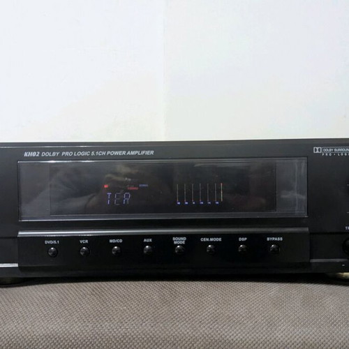 Bench KH02 Dolby Pro Logic 5.1 amplifier used, vintage