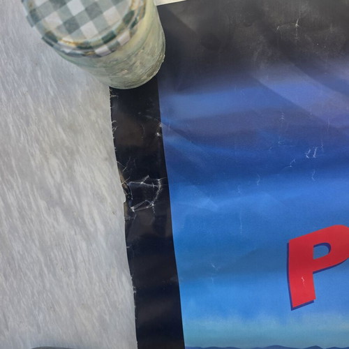 Atari Pole Position poster 1983 used, 60 x 90 cm