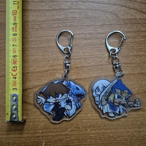 Seto Kaiba acrylic keychains new, anime Yu-Gi-Oh