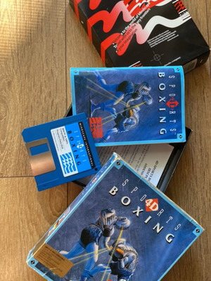 Sports Boxing 4D PC game used, vintage collectible