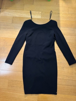 Toi&Moi black backless dress like new, size S