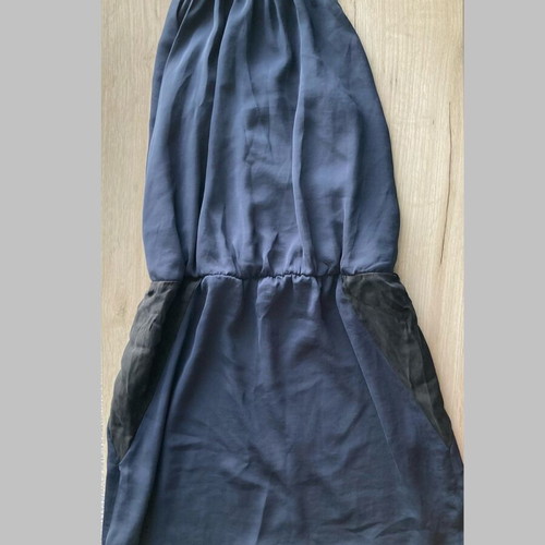 Vero Moda halter neck blue dress S/M like new