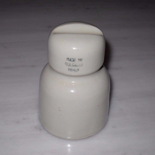 Porcelain insulator for telegraph/telephone 1969 used