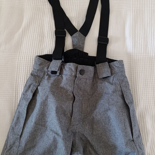 Crivit ski and snowboard pants with adjustable suspenders, size 7 years / 122 cm