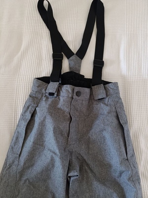 Crivit ski and snowboard pants with adjustable suspenders, size 7 years / 122 cm