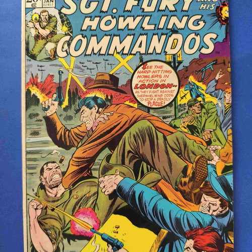 Sgt. Fury and His Howling Commandos 117 comic book used