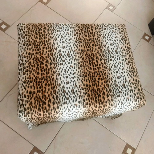 Stool Animal Leopard like new
