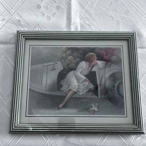 Retro art prints set of 2, new