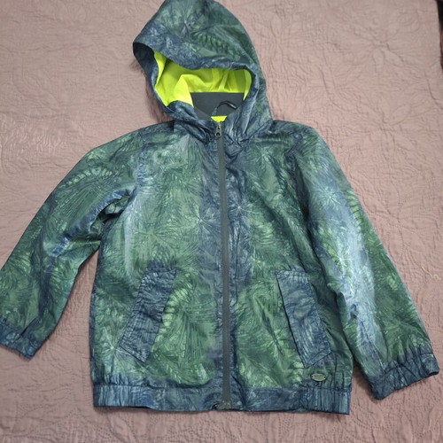 Zara Windbreaker No 5 Like New, Green