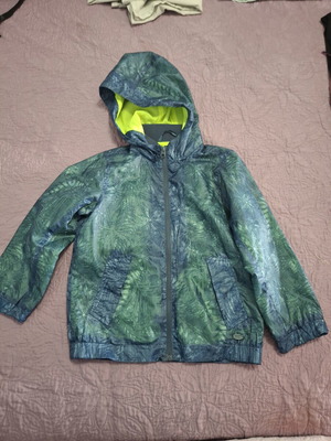 Zara Windbreaker No 5 Like New, Green
