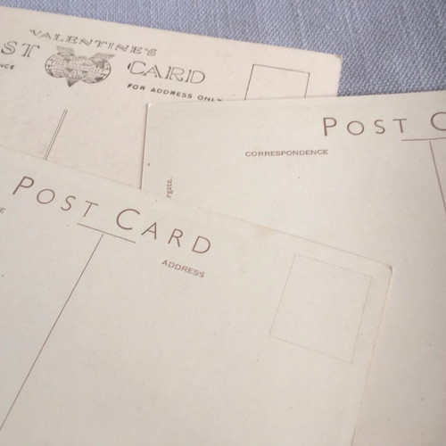 Post cards like new, pack of 4 old