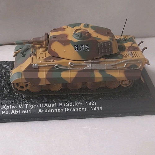 Tiger 1944 tank model used in excellent condition