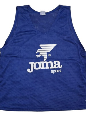 Joma Sport Training Sleeveless Mesh Shirts pack of 6 like new, size M, blue