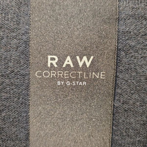 G-Star Raw button cardigan, large, wool, dark blue to black