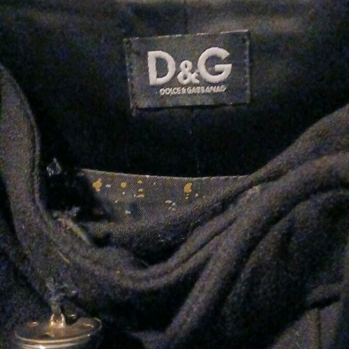 Wool skirt black like new, short, D&G, size M