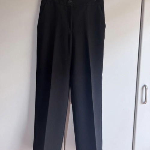 Mango black pants like new, straight cut, size S