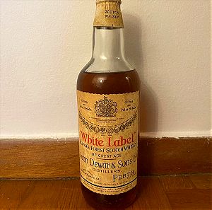 White Label John Dewar & Sons ουίσκι 750ml δεκαετίας 1950