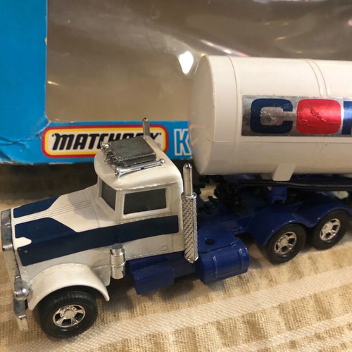 Matchbox Superkings K-103 tanker truck used, large