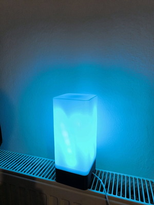 3d печатна led лампа