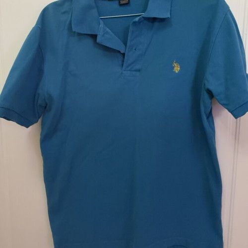 Polo shirt U.S. Polo Assn. like new, blue, size S