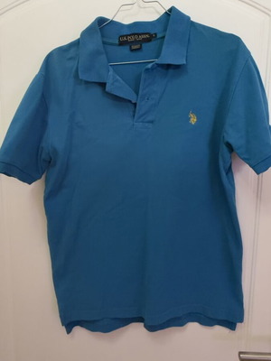 Polo shirt U.S. Polo Assn. like new, blue, size S