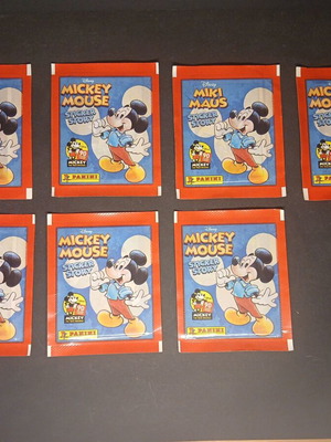 Mickey Mouse Sticker Story 7 sealed packs new