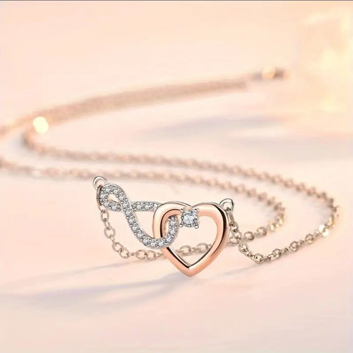 Minimal necklace new, stainless steel 316L silver