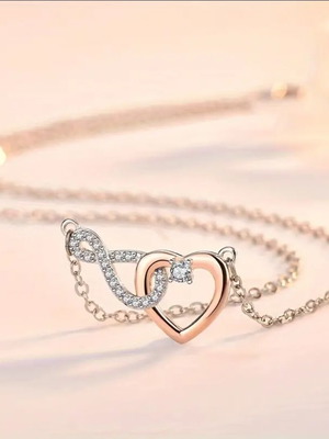Minimal necklace new, stainless steel 316L silver