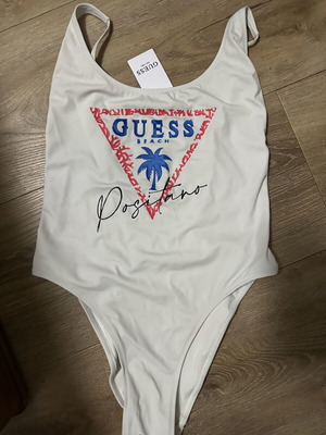 Guess one-piece swimsuit new, size S, white