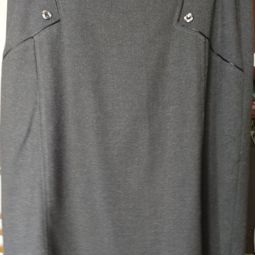 Vintage 3-piece set Vagias Collection gray suit and NOS green blouse size 50