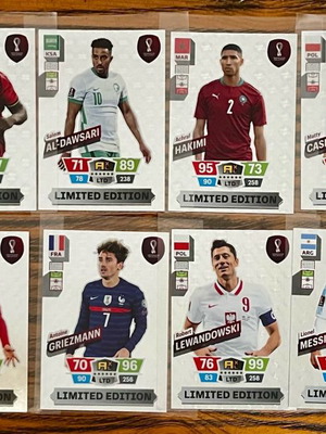 Panini FIFA World Cup Qatar 2022 Adrenalyn κάρτες XXL μεταχειρισμένες