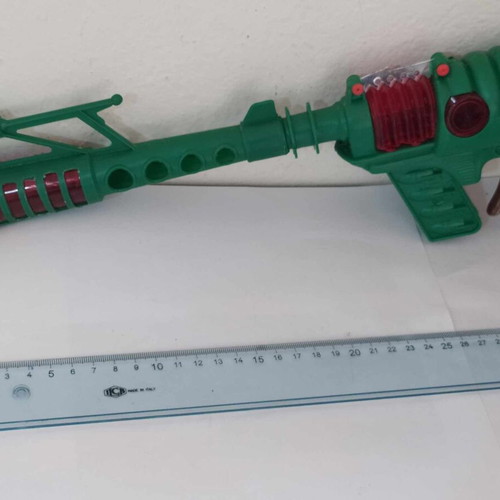 Alfa No100 space flamethrower new, rare Greek space gun