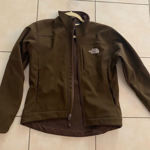 North Face women's jacket petite Small brown like new