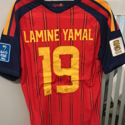 Spain Yamal Adidas football jersey like new, World Cup 2026