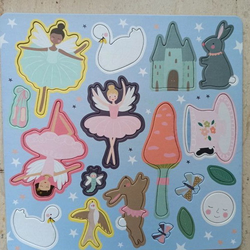 Magnetic 4-in-1 board game enchanted ballet new