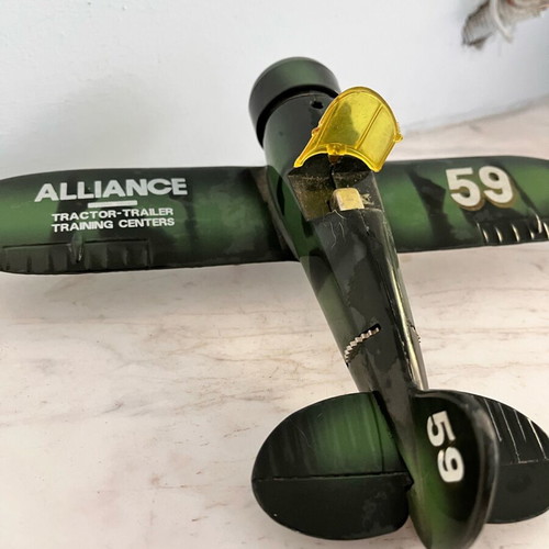 Collectible metal airplane like new